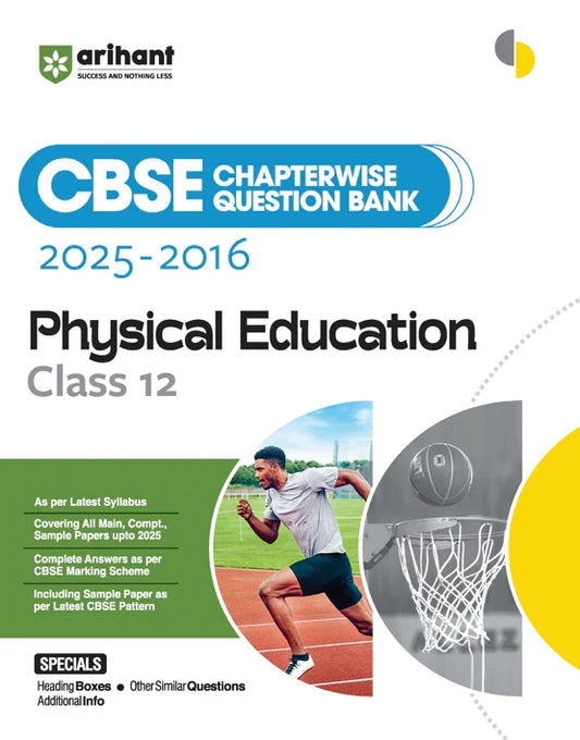 CBSE Chapterwise-Question Bank (2025 - 2016) Physical Education Class 12th Exam | Heading Boxes & Other Similar Questions Additionla Info | English Medium