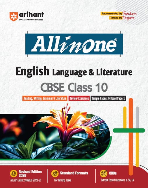 Class 10 English Language and Literature All in One | Arihant | Latest Edition