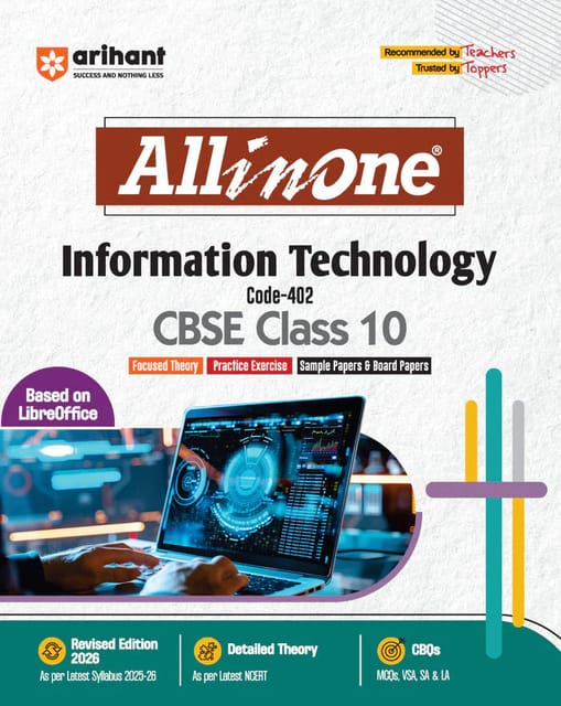 Class 10 Information Technology All in One | Arihant | Latest Edition