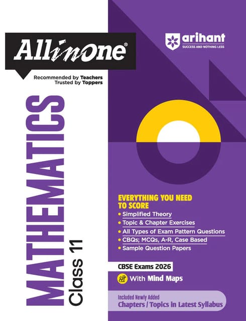 Class 11 Mathematics All in One | Arihant | Latest Edition