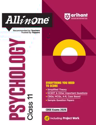 CBSE All in One Psychology Class 11 Exam 2026