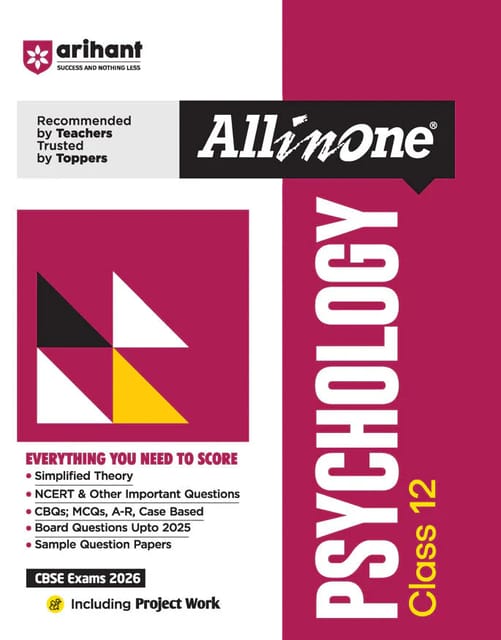 Class 12 Psychology All in One | Arihant | Latest Edition