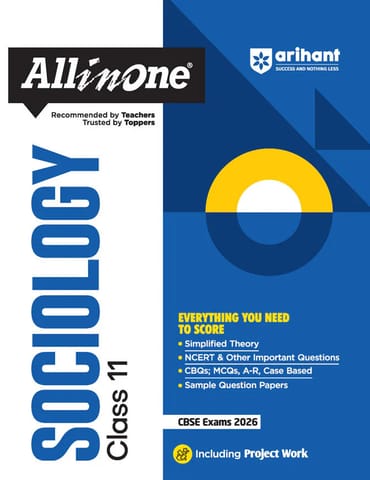 CBSE All in One Sociology Class 11 Exam 2026