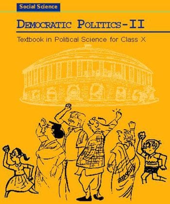 NCERT Class 10 Democratic Politics 2 Textbook of Social Science | Latest Edition | With Binding
