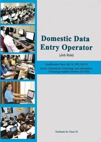 NCERT Class 9 Domestic Data Entry Operator | Latest Edition | With Binding