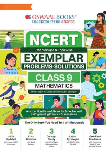 NCERT Exemplar (Problems Solutions) Class 9 Mathematics Book for Latest Exam