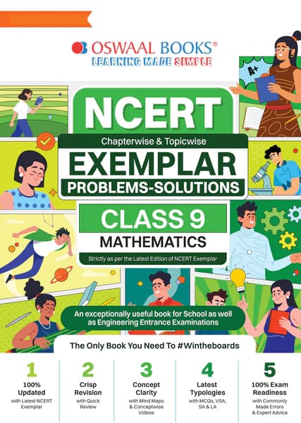 NCERT Exemplar (Problems Solutions) Class 9 Mathematics Book for Latest Exam