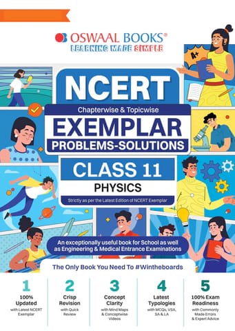 NCERT Exemplar (Problems Solutions) Class 11 Physics Book for Latest Exam