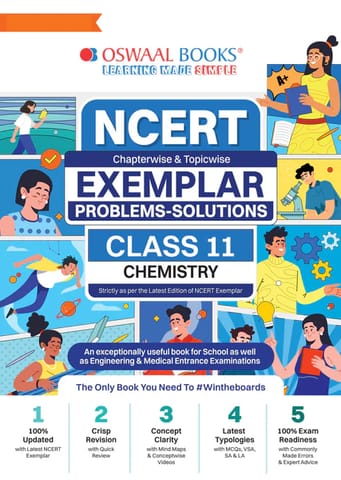 NCERT Exemplar (Problems Solutions) Class 11 Chemistry Book for Latest Exam