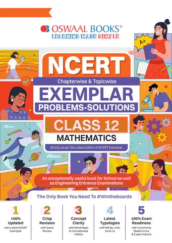 NCERT Exemplar (Problems Solutions) Class 12 Mathematics Book for Latest Board Exam