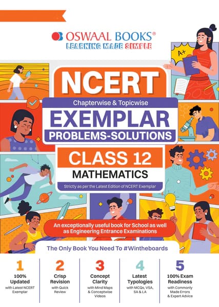 NCERT Exemplar (Problems Solutions) Class 12 Mathematics Book for Latest Board Exam