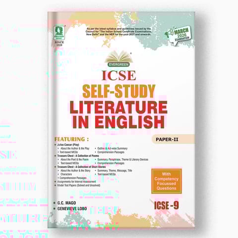 ICSE Self Study in Literature in English 9 (PAPER 2)