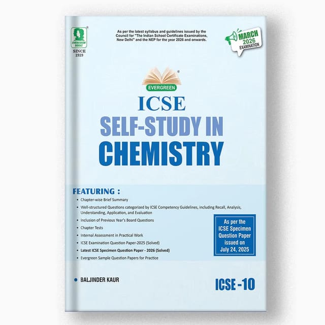 ICSE SELF STUDY IN CHEMISTRY 10