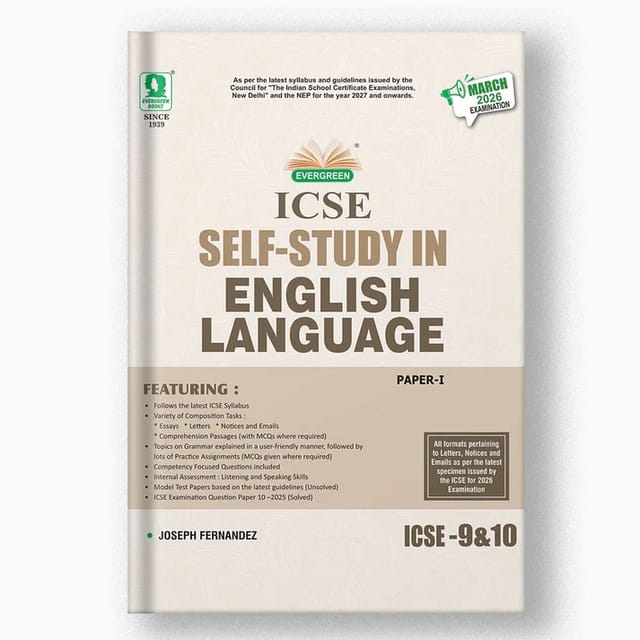 ICSE Self Study in English Language 9 and 10