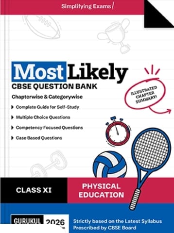 Physical Education Most Likely CBSE Question Bank Class 11 Exam 2026