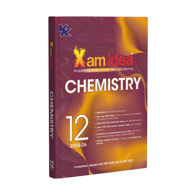 Xam idea Chemistry Class 12 | Latest Edition