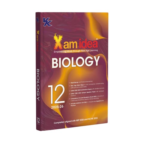 Xam idea Class 12 Biology | 2026 Edition | NEP and NCFSE Aligned | Mind Maps, Case-based Qs and Latest CBSE Pattern