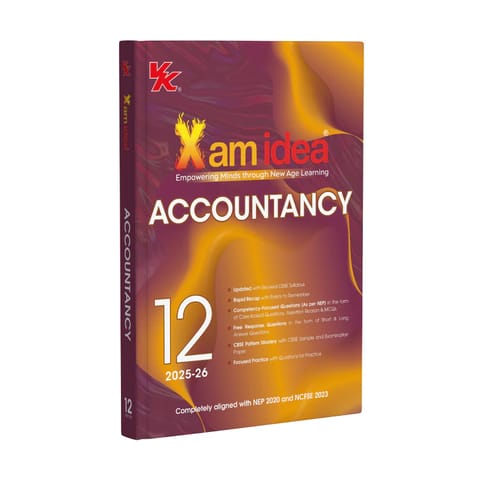 Xam idea Class 12 Accountancy | CBSE 2026 Edition | Empowering Minds through New Age Learning | Aligned with NEP 2020 and NCFSE 2023