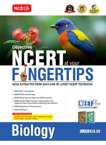 Objective NCERT at your FINGERTIPS Biology NEET Books (Based on NCERT Latest Pattern For 2026 Exam)