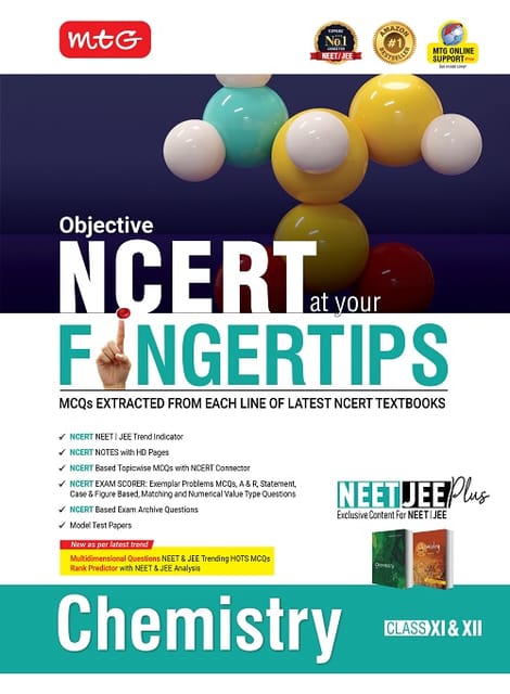MTG Objective NCERT at your FINGERTIPS Chemistry NEET JEE | Latest Edition
