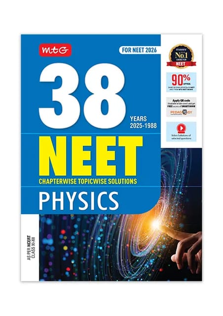 38 Years NEET Physics PYP with Chapterwise Topic wise Solutions for NEET 2026 Exam Get Free access of Smart Book and Video Solutions (Based on Latest Syllabus) #NEET38YearsOnTheGo