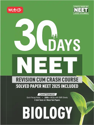 30 Days Crash Course Biology for NEET 2026 Exam