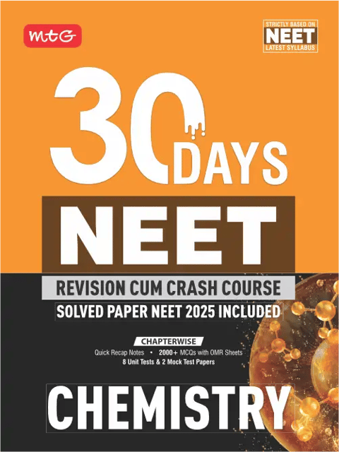 30 Days Crash Course Chemistry for NEET 2026 Exam