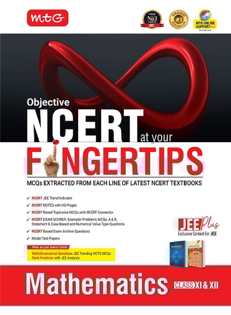Objective NCERT at your FINGERTIPS Mathematics JEE Books (Based on NCERT Latest Pattern For 2026 Exam)