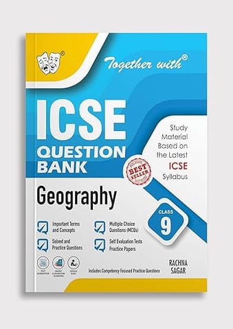 Together with ICSE Question Bank Class 9 Geography for 2026 Board Exams (Chapterwise and Topic wise)