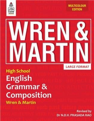 Wren and Martin High School English Grammar and Composition (Multicolor Edition) by S Chand