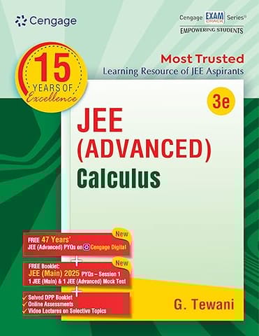 Cengage JEE Advanced Calculus with Free Online Assessments and Digital Content
