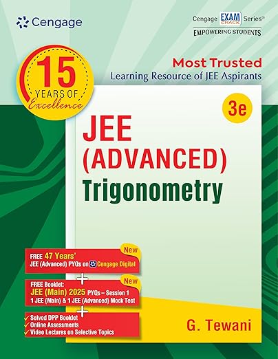 Cengage JEE Advanced Trigonometry with Free Online Assessments and Digital Content