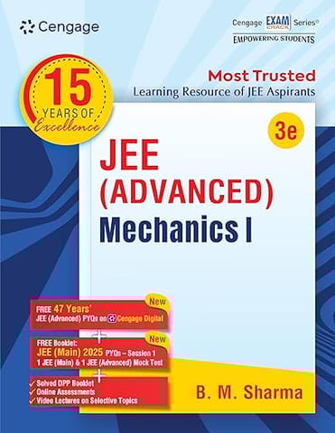 Cengage JEE Advanced Mechanics I with Free Online Assessments and Digital Content