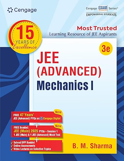 Cengage JEE Advanced Mechanics I with Free Online Assessments and Digital Content