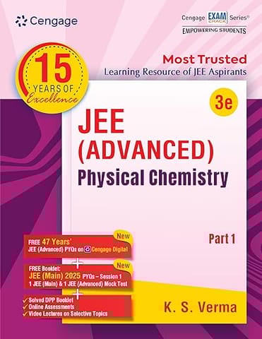 Cengage JEE Advanced Physical Chemistry Part 1 with Free Online Assessments and Digital Content