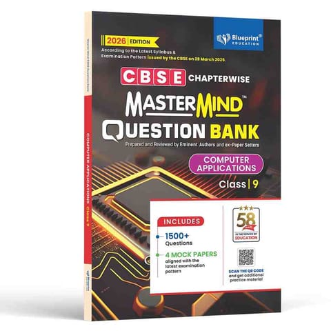 Mastermind CBSE Question Bank Class 9 Computer Application Exam 2026