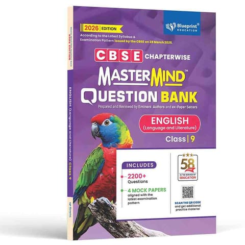 Mastermind CBSE Question bank Class 9 English Language and Literature For Exam 2026