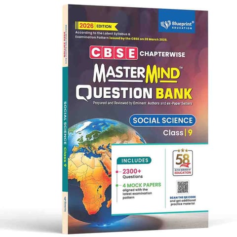 CBSE Social Science Question bank Class 9 Exam 2026