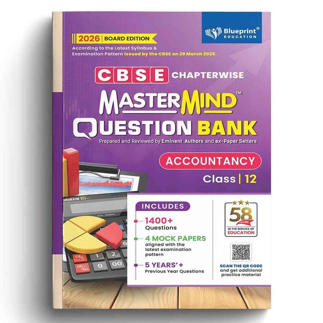 CBSE Question Bank Class 12 Accountancy 2026
