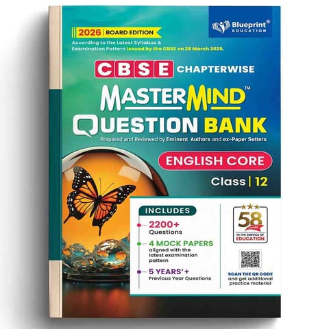 CBSE Question Bank Class 12 English Core 2026
