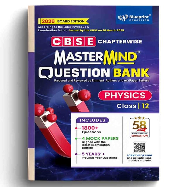 CBSE Question Bank Class 12 Physics 2026 Board Exams
