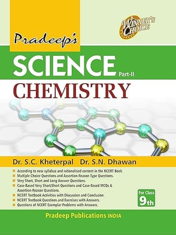 Pradeep's Science Part 2 Chemistry for Class 9 Examination 2026