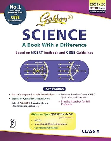 Golden Science Guide Class 10 Based on NEW NCERT