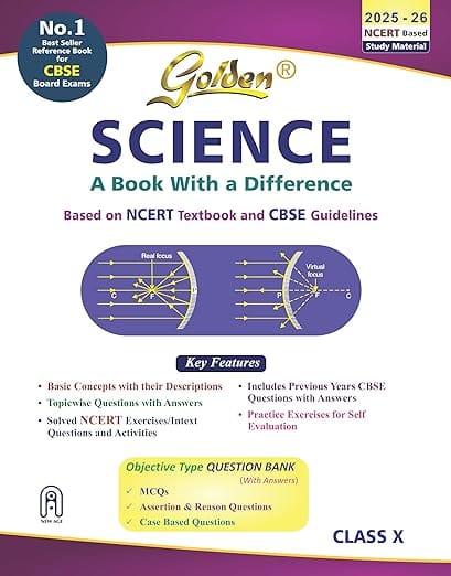 Golden Science Guide Class 10 Based on NEW NCERT
