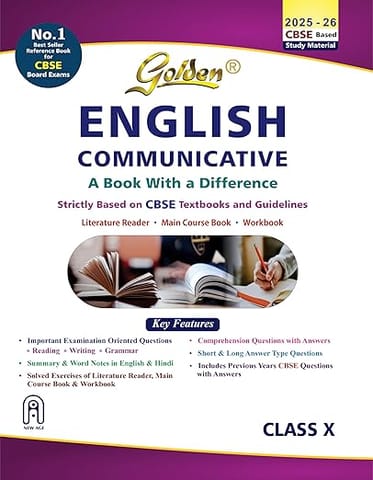 Golden English Communicative Guide Class 10 (With Sample Papers)