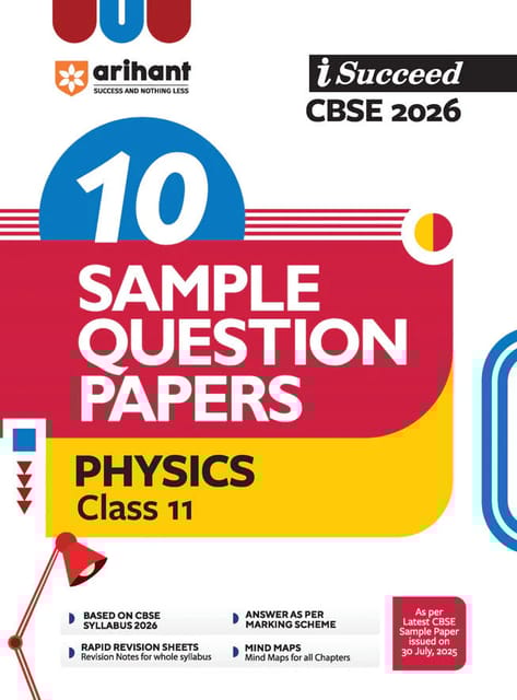 Class 11 Physics I Succeed Sample Paper CBSE | Arihant | Latest Edition