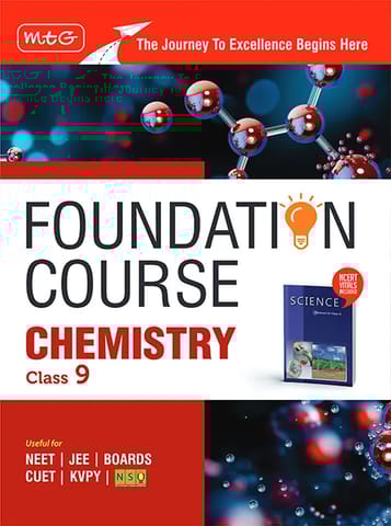Foundation Course Class 9 Chemistry Book (Edition 2026) For IIT JEE, NEET, NSO Olympiad, CUET, KVPY and Boards