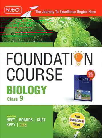 Foundation Course Class 9 Biology Book (Edition 2026) For NEET, NSO Olympiad, CUET, KVPY and Boards