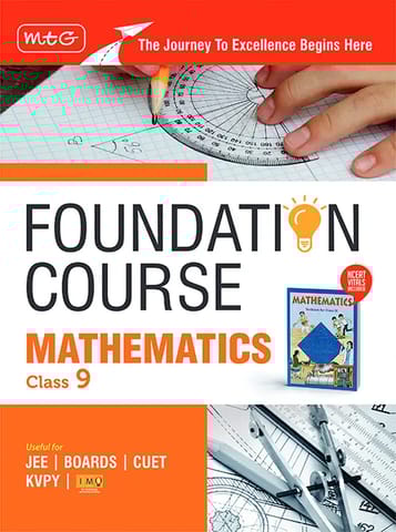 Foundation Course Class 9 Mathematics Book (Edition 2026) For IIT JEE, IMO Olympiad, CUET, KVPY and Boards