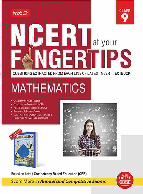 MTG NCERT at your Fingertips Mathematics Class 9 | Latest Edition
